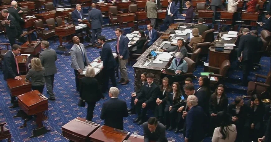 Senate Approves Spending Package, But Government Funding Still at Risk