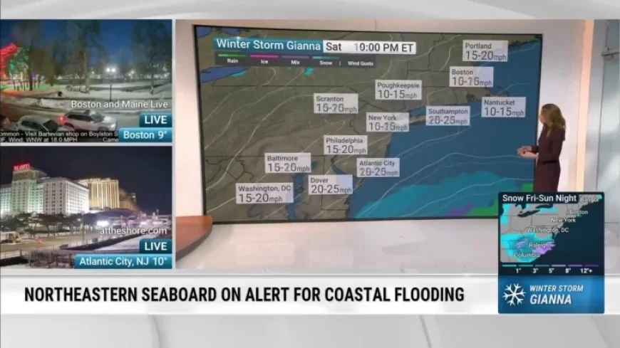 Winter Storm’s Strong Winds to Disrupt Northeast Travel