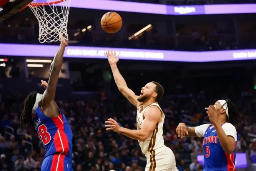 Steph Curry Leaves Warriors-Pistons Game with Knee Soreness