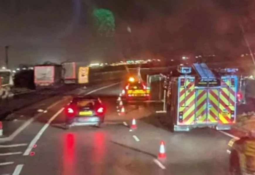 Bridge Closed After Major Collision