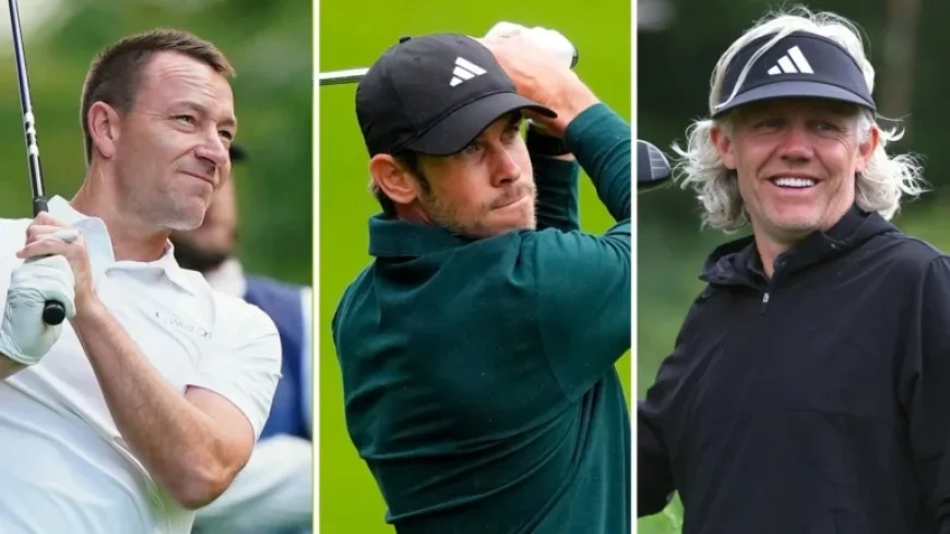Premier League Legends Gareth Bale, John Terry Star in Icons of Football Golf Event