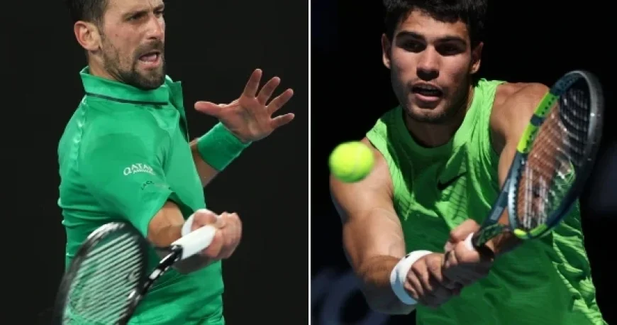 Alcaraz, Djokovic Poised for Historic Australian Open Final Showdown