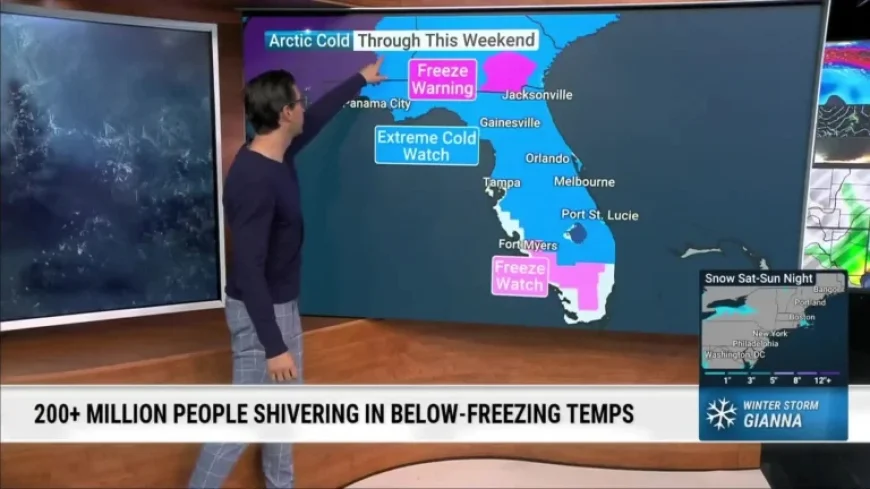 Florida Freeze Looms: Potential for Record Temperatures and Flurries
