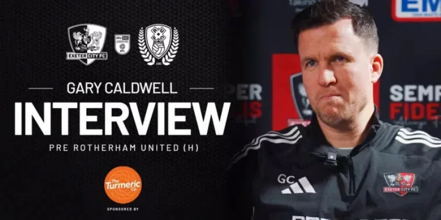 Gary Caldwell Prepares for Rotherham United Home Match