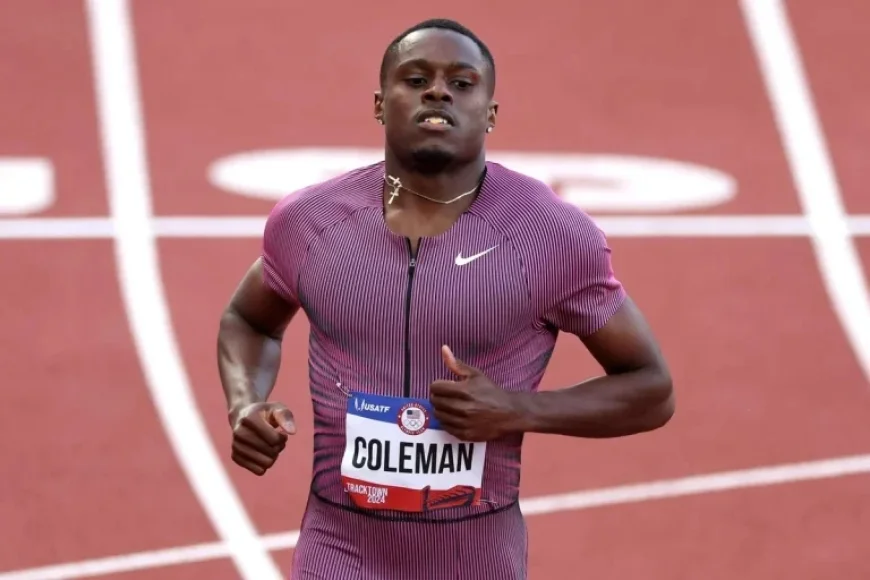 Christian Coleman Charged in Girlfriend Sha’Carri Richardson’s Speeding Incident
