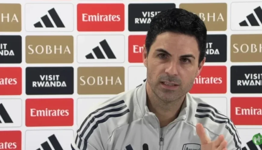 Arteta Discusses Rice’s Leadership, Squad Size, and Touchline Conduct