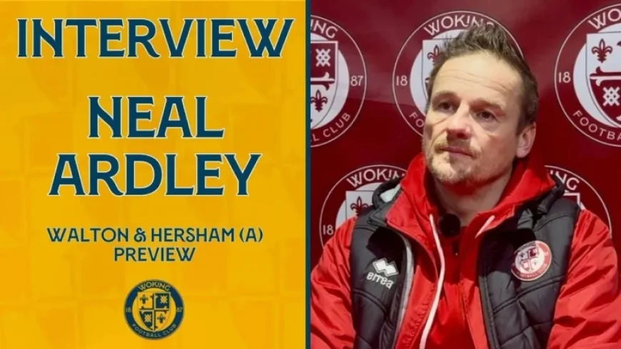 Exclusive Neal Ardley Interview: Insights from Walton & Hersham Manager