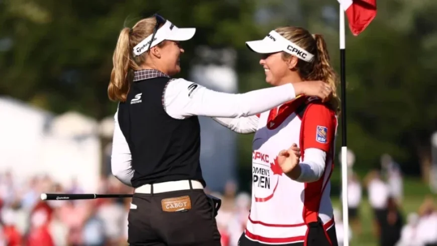 Brooke Henderson Enlists Veteran Caddie as Sister Brittany Awaits First Child
