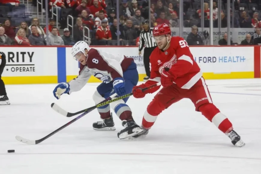 Red Wings Face Avalanche: Key Line Combinations