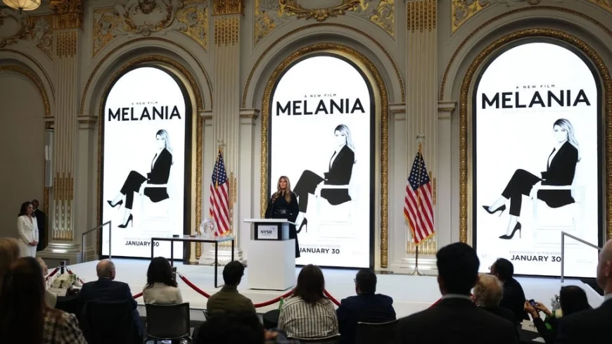 Melania movie lands in theaters with harsh reviews and soft ticket sales