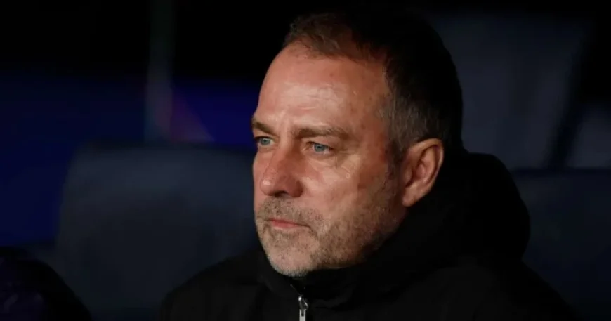 Flick Remains Silent on Barcelona’s Future Amid Laporta’s Absence