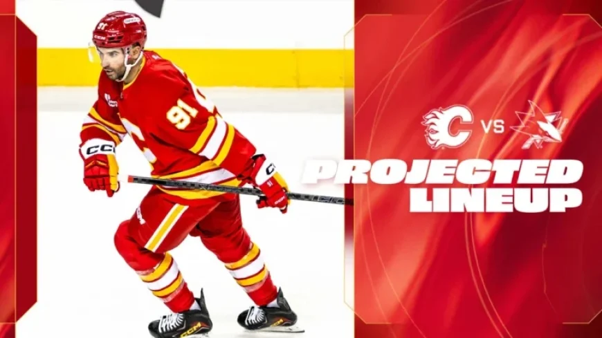 Flames vs. Sharks: Predicted Lineup Revealed