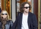 Aaron Taylor-Johnson and Wife Sam Depart Paris Hotel Hand-in-Hand