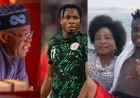 Tinubu Offers Condolences to Super Eagles’ Chukwueze on Mother’s Passing