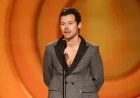 Harry Styles Wears Dior by Jonathan Anderson to Present Grammy Album Award