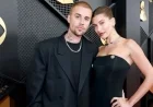 Justin Bieber Unveils Hailey Bieber Tattoo at Grammys