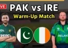 Pakistan Confronts Ireland in 2026 World Cup Warm-Up Amid Controversy