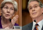 Warren and Bessent Clash Loudly Over Trump’s Warsh Joke