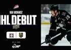 Former Rebels Captain Uchacz Makes NHL Debut with Golden Knights