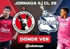 Watch Tijuana vs. Puebla Live: Time and Channel for J5 CL 2026