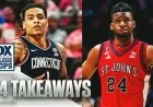 St. John’s Stuns UConn: 4 Key Takeaways