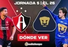 Watch Atlas vs Pumas Live: Time and Where to See Liga MX 2026 Matchday 5