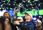 Seahawks Present Super Bowl LX Lombardi Trophy