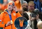 Jutta Leerdam Breaks Olympic Record, Wins Gold as Jake Paul Weeps