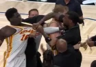 Naz Reid Ejected After Jersey-Grabbing Scuffle Against Hawks