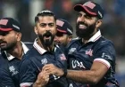 Determined USA Pursue Victory Against Pakistan After Opening Day Setback