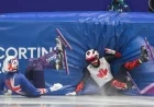 Steven Dubois Falls, Exits 1000m Short Track Speed Skating Qualifiers