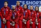 Canada Secures Silver in Short Track Speed Skating Mixed Relay