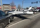 Plane Crashes into Cars During Georgia Emergency Street Landing