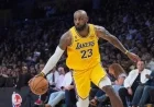 Lakers Sideline James, Snap All-NBA Streak Due to Foot Injury