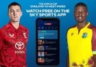 Watch England vs West Indies Live: T20 World Cup Stream on Sky Sports App