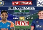 Ishan Kishan Shines as India Overpowers Namibia in T20 World Cup