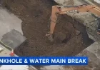 Sinkhole Disrupts Conshohocken, Pennsylvania Residents