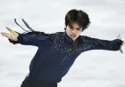 Figure Skater Opts for Caution in Free Skate Routine