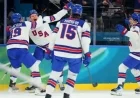 U.S. Men’s Hockey Defeats Latvia in Olympic Opener