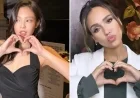 Celebrities Embrace Heart Hands Gesture for Valentine’s Day
