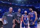 Jalen Brunson Leads Knicks to Victory in Shooting Stars Challenge