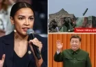 AOC Avoids Stance on U.S. Defense of Taiwan Against China Invasion