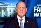 Tom Homan: ICE Officers Must Wear Masks for Protection