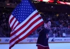 Werenski Supports Gaudreau with Sweatshirt at 2026 Olympics