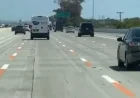 Orange Highway Stripes in California Transform Driving Habits