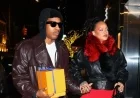 Rihanna and A$AP Rocky Stun in Bold Valentine’s Day Outfits