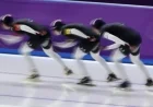 U.S. Olympic Speed Skaters Revolutionize Team Event with NASCAR Bump Drafting