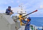 Brigade 125, Region Naval 2, Welcomes New Year with Enthusiasm at Sea