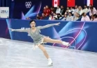 Women’s Singles Figure Skaters Compete in Short Program