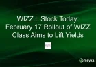 WIZZ.L Stock Boosted by February 17 WIZZ Class Launch to Enhance Yields